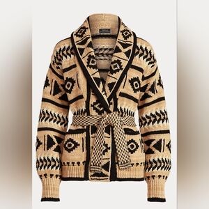 Polo Ralph Lauren Linen and Cotton blend cardigan